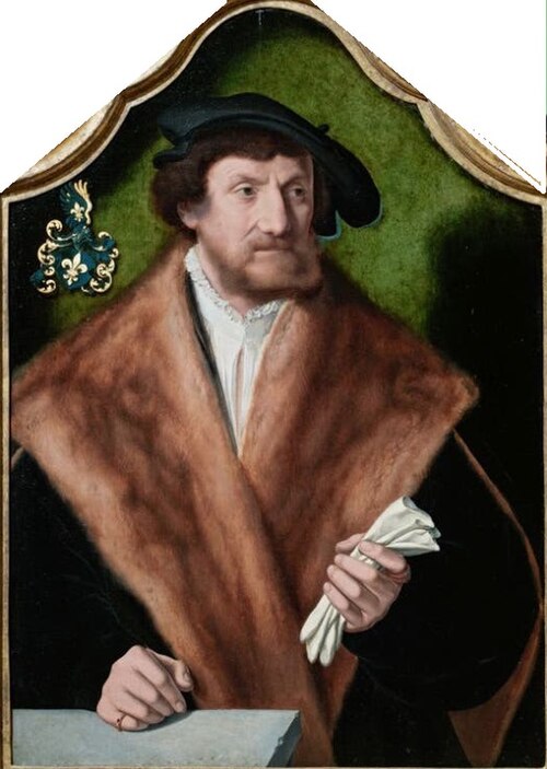 Portrait of Chancellor Balthasar von Kerpen, 1535, Bartholomaeus Bruyn le Vieux