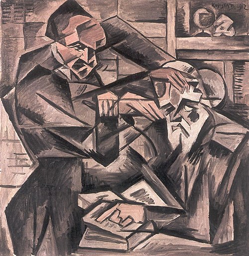The Hypnotizer, 1912, Bohumil Kubišta