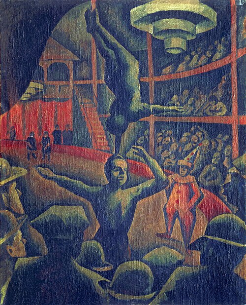 Circus, 1911, Bohumil Kubišta
