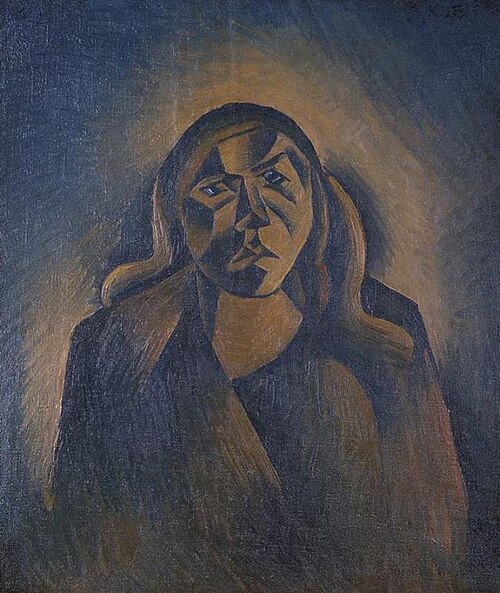 Epileptic Woman, 1911, Bohumil Kubišta