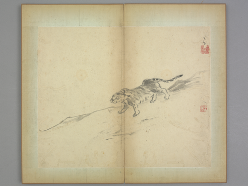 高其佩指画杂画册, , Gao Qipei