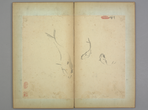 高其佩指画杂画册, , Gao Qipei