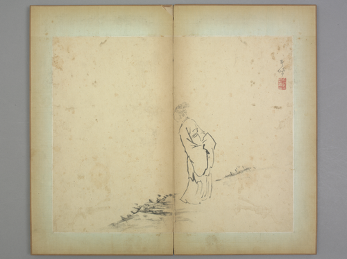 高其佩指画杂画册, , Gao Qipei