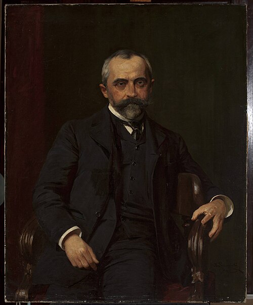 Portrait of Straszewski, 1892, Casimir Pochwalski