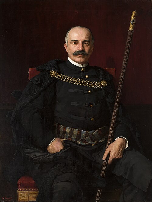 Portrait of Eustachy Sanguszko, 1896, Casimir Pochwalski
