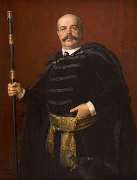 Portret Stanisława Badeniego, 1903, Casimir Pochwalski