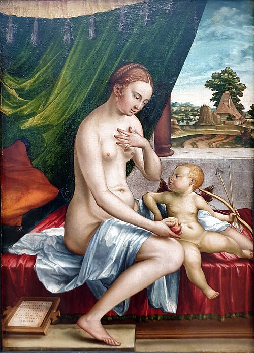 Venus and Cupid, 1528, Georg Pencz