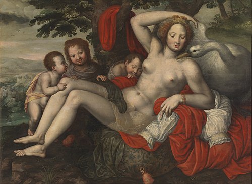 Leda and the Swan, 1501, Georg Pencz