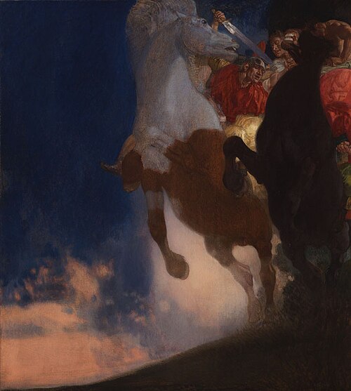 Storm (Fighting Riders), 1906, Rudolf Jettmar