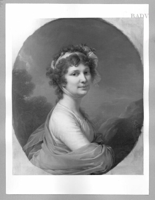 Portr. of a lady, 1801, Johann Baptist von Lampi
