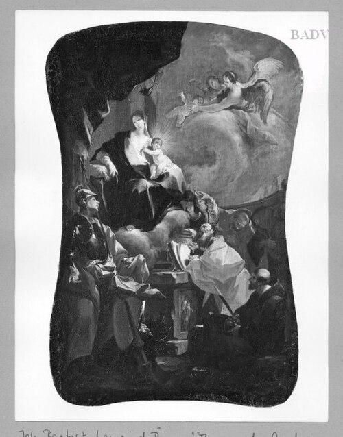 Virgin and Child with Saints, 1776, Johann Baptist von Lampi