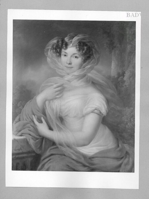 Portrait of a lady, 1837, Johann Baptist von Lampi