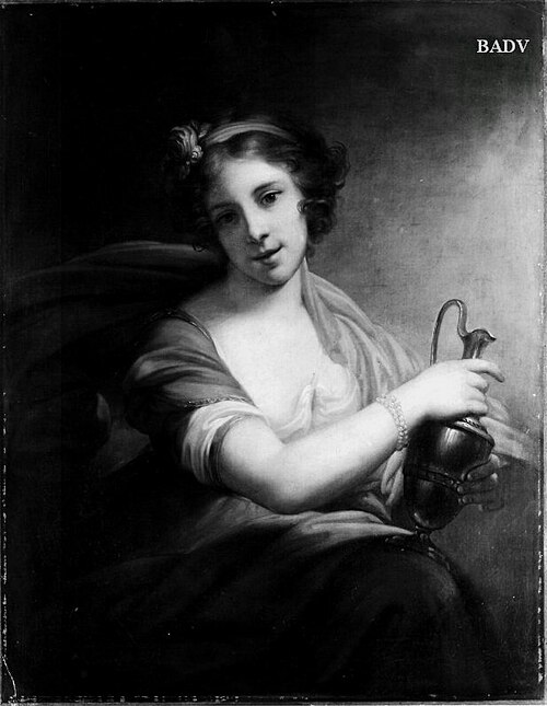 Junges Mädchen eine Opferkanne haltend, 1776, Johann Baptist von Lampi