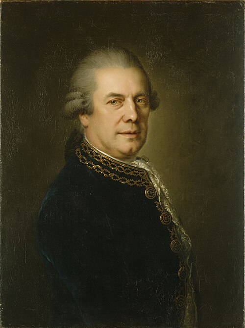 Portrait of Johann von Fries, 1784, Johann Baptist von Lampi