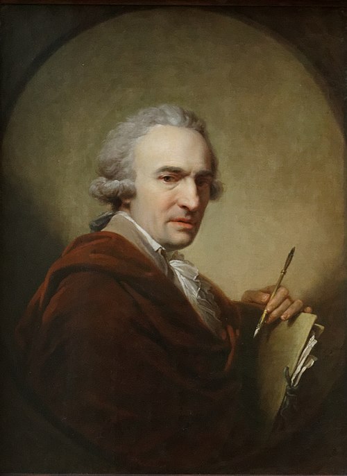 Portrait de l'architecte La Tour, 1790, Johann Baptist von Lampi