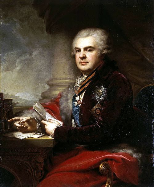 Portrait of Alexander Samoilov, 1794, Johann Baptist von Lampi