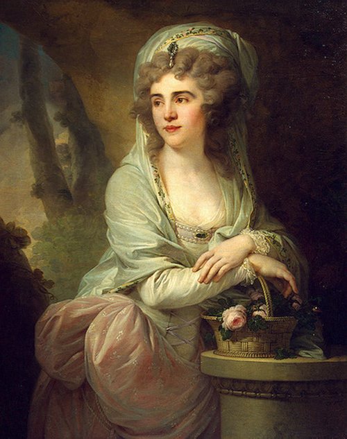 Portrait of Yekaterina Samoilova, 1792, Johann Baptist von Lampi