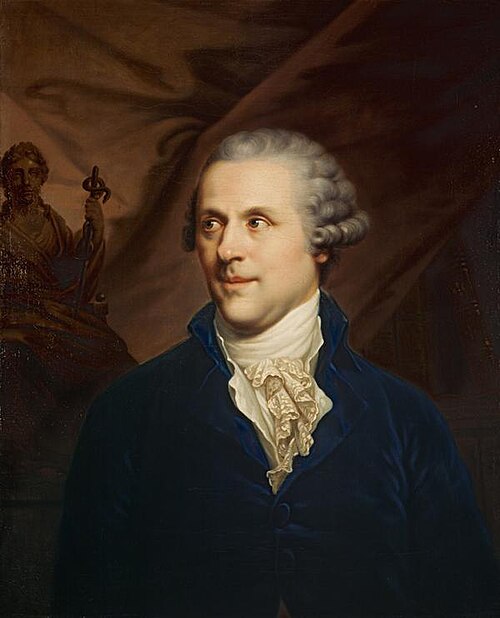 Dr. John Rogerson, 1741 - 1823. Physician and adviser to Catherine the Great, 1794, Johann Baptist von Lampi