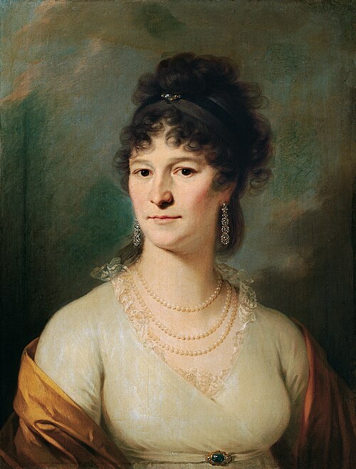 Brustbild einer Dame, 1900, Johann Baptist von Lampi