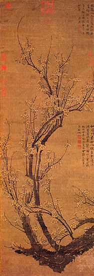 Spring's Earliest Blossoms, 1353, Wang Mian