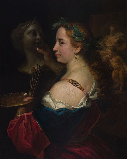 Allegory of Painting, , Jan Kupecký