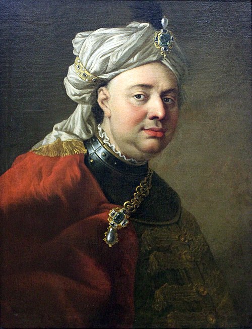 Man portrait, 1730, Jan Kupecký