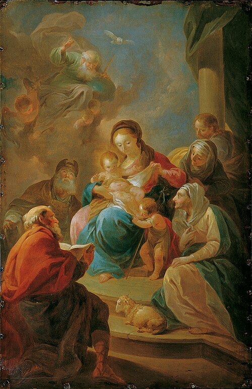 Die Heilige Sippe, 1770, Felix Ivo Leicher
