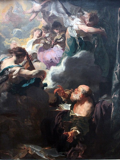 The rapture of Saint Paul, 1627, Johann Liss