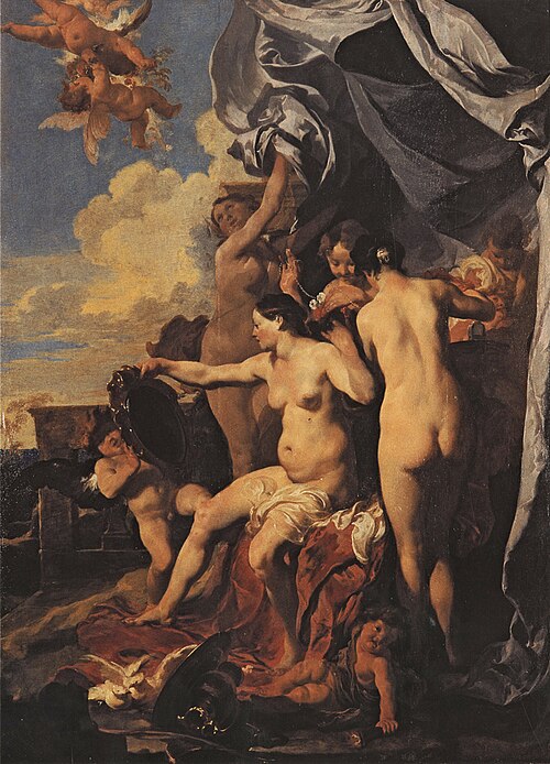 Venus at her toilet, 1625, Johann Liss