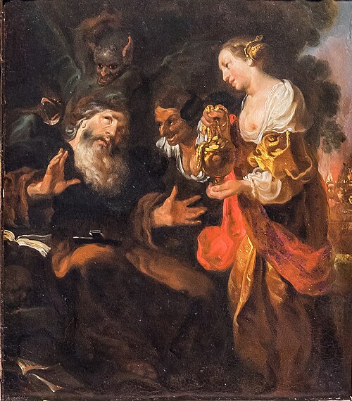 Die Versuchung des heiligen Antonius, 1620, Johann Liss