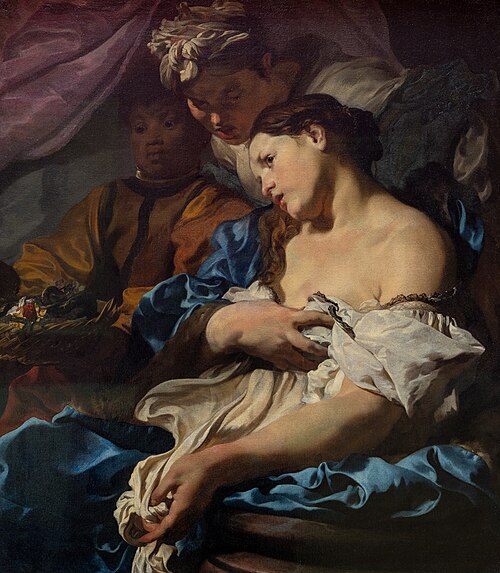 La Mort de Cléopâtre, 1622, Johann Liss