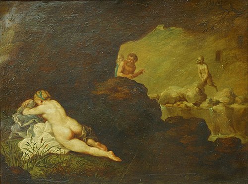 Sleeping Nymph, 1620, Johann Liss