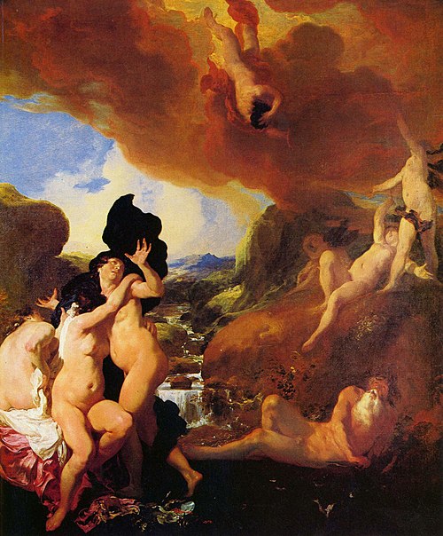 The Fall of Phaeton, 1624, Johann Liss