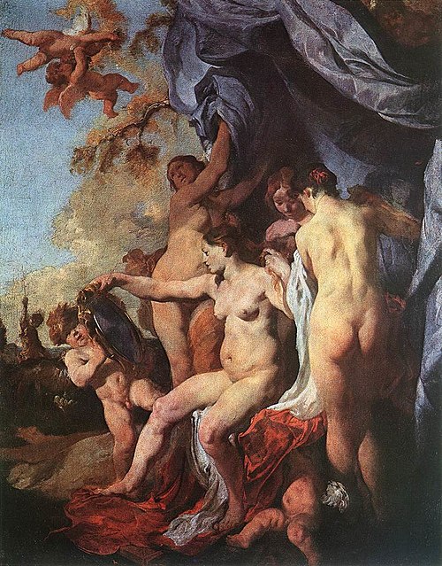 Venus in front of the Mirror, 1625, Johann Liss