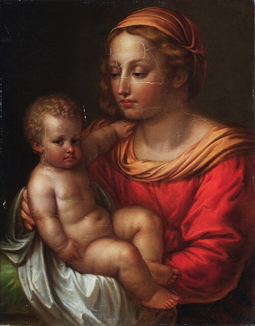 Madonna with Child, 1816, Josef Abel
