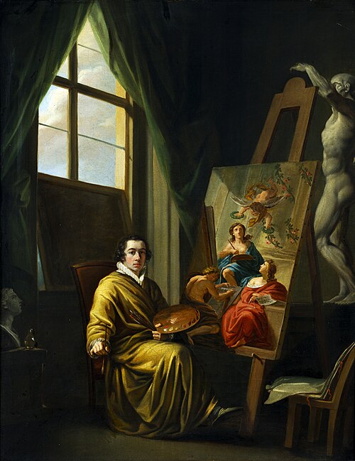 Autoportrait, 1809, Josef Abel