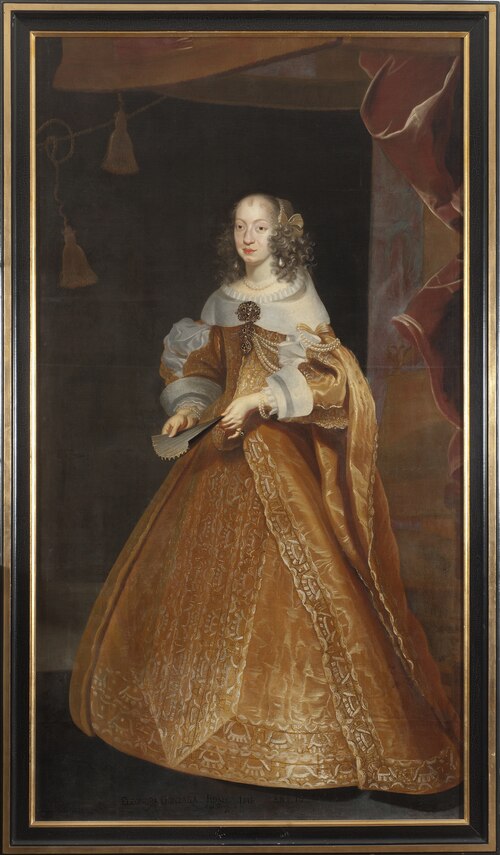 Eleonora av Gonzaga 1630-1686, 1650, Frans Luycx