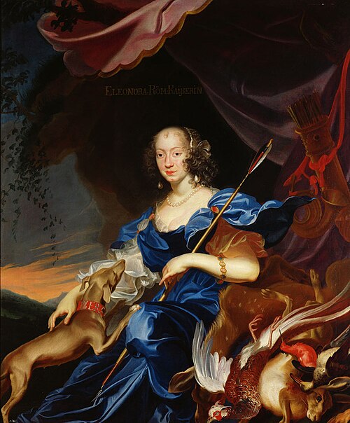 Portrait of Eleonora of Gonzaga-Nevers (1639-1686), 1651, Frans Luycx