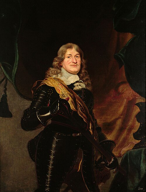Portrait of Friedrich Wilhelm, Elector of Brandenburg (1620-1688), 'the Great Elector', 1650, Frans Luycx