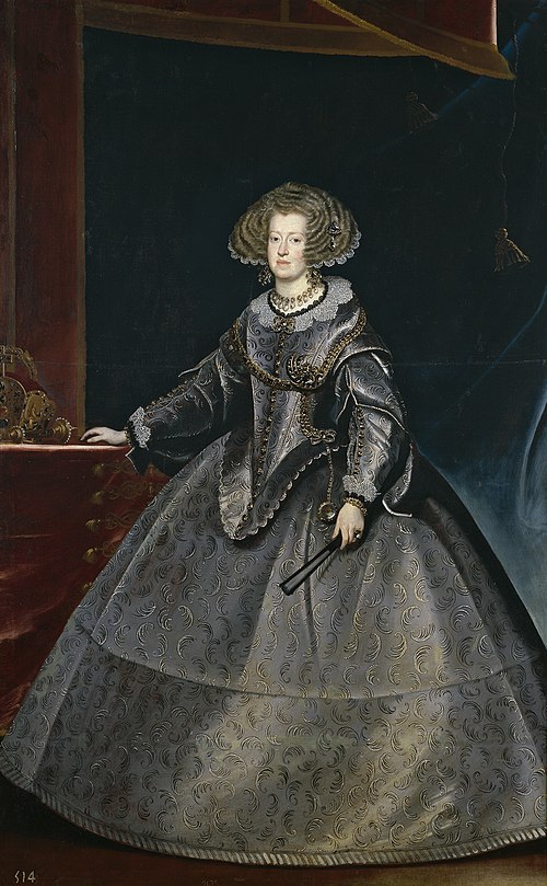María of Austria Queen of Hungary, 1635, Frans Luycx