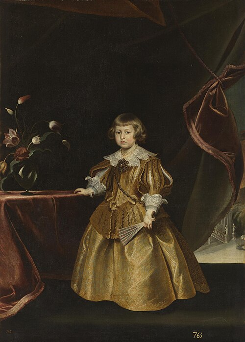 Portrait of an infanta, 1601, Frans Luycx