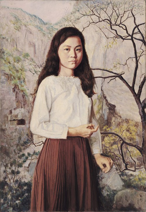 A Spring Landscape, 1969, Li Mei-shu