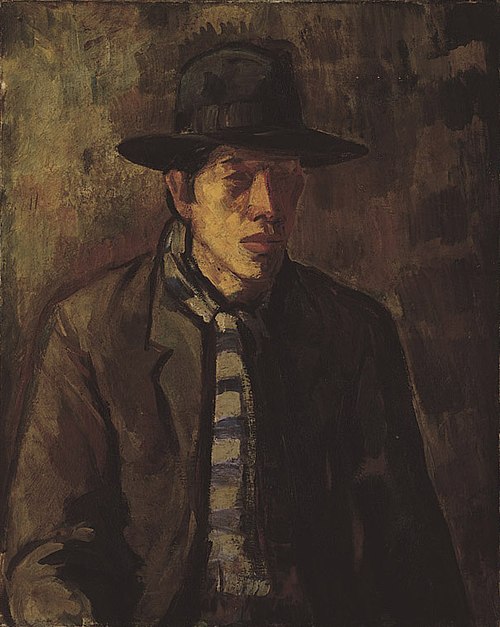 Self Portrait, 1931, Li Mei-shu