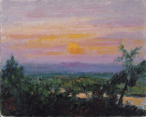 Sunset, , Li Mei-shu