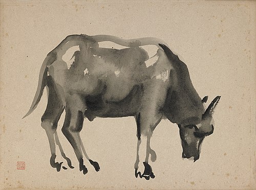 Buffalo, 1930, Li Mei-shu