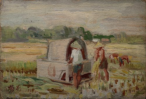 Harvest, 1935, Li Mei-shu