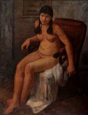 Nude, 1934, Li Mei-shu