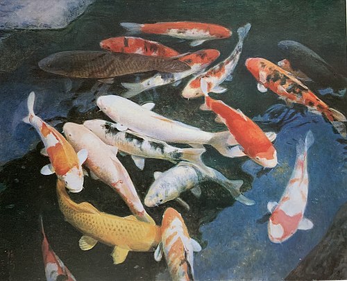 Goldfish, 1979, Li Mei-shu