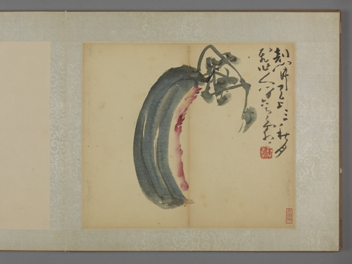 黄慎蔬果图册, , Huang Shen