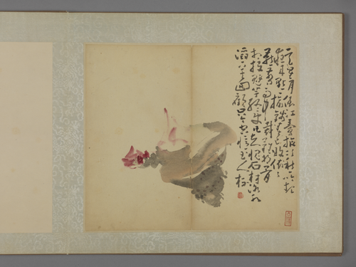 黄慎蔬果图册, , Huang Shen